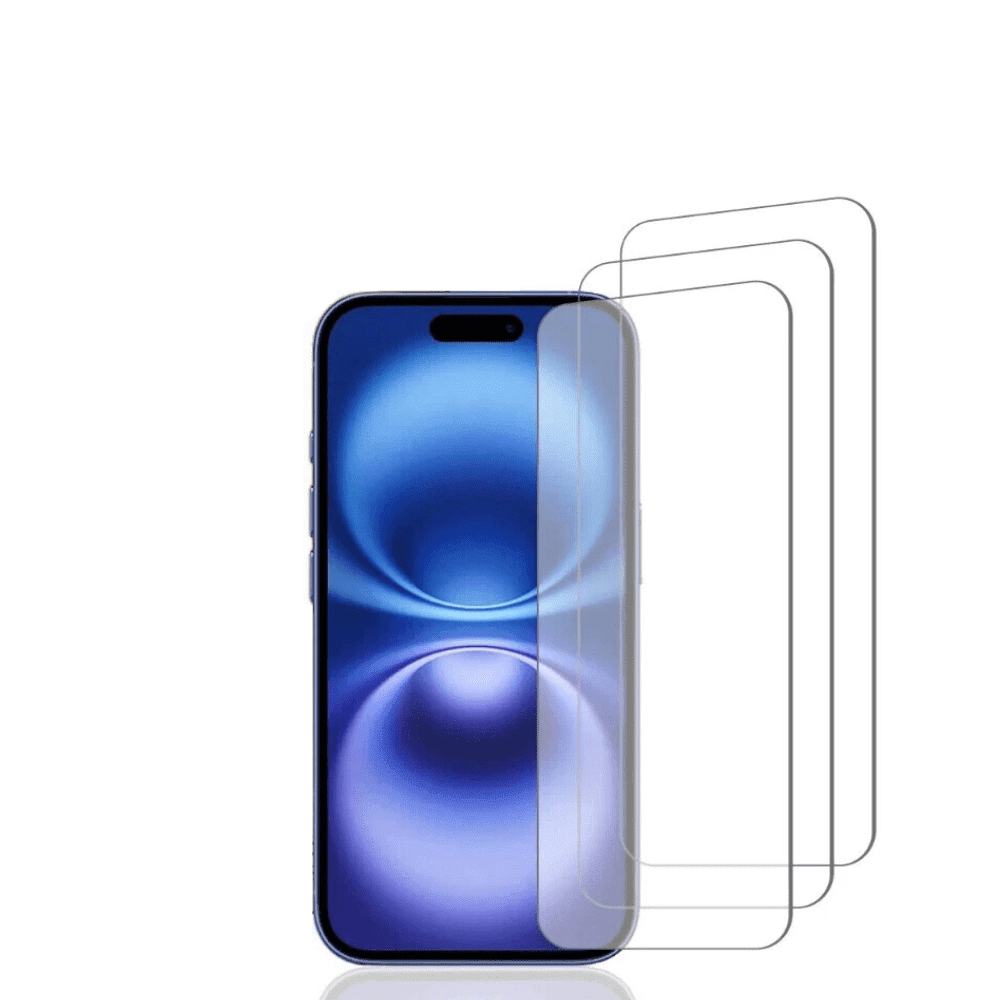 3-Pack BLUUMTEK For iPhone 16 Pro Screen Protector Tempered Glass (6.3 inch) Display Protection