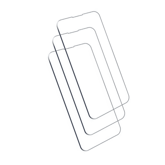 3-Pack BLUUMTEK Screen Protector for iPhone 14 Plus Tempered Glass [6.7 Inch] Display