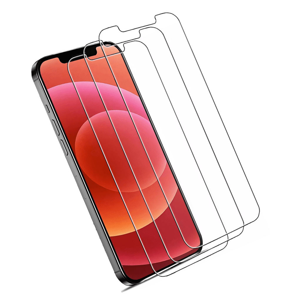 3-Pack BLUUMTEK Screen Protector for iPhone XR/ iPhone 11 [6.1 Inch] Display Tempered Glass