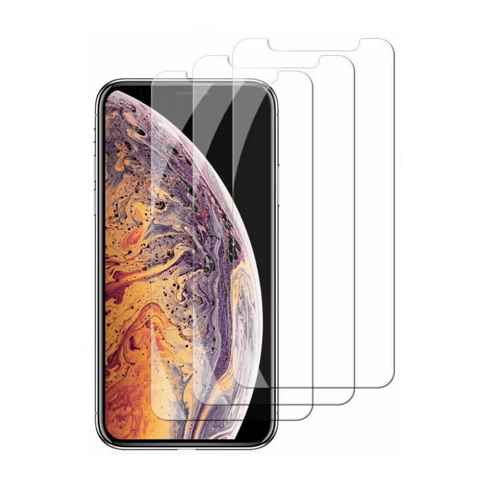 3-Pack BLUUMTEK Screen Protector for iPhone 11 Pro Max, iPhone XS Max Tempered Glass [6.5 Inch]
