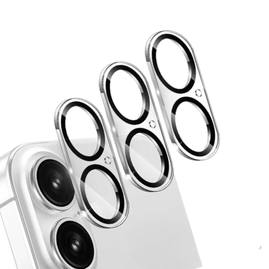 3PCS BLUUMTEK for Camera Lens Protector for iPhone 16 Plus Clear Tempered Glass