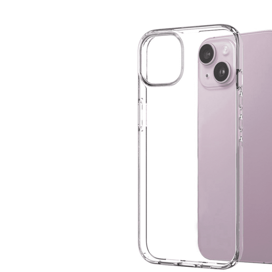 BLUUMTEK Clear Case for Apple iPhone 15 Plus Transparent Protective Cover for Apple iPhone 15 Plus