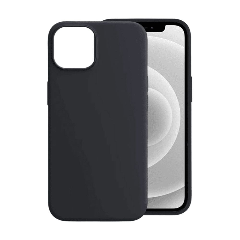 BLUUMTEK for iPhone 12 Pro Case Silicone, Shockproof Black Case Phone Cover for iPhone 12 Pro